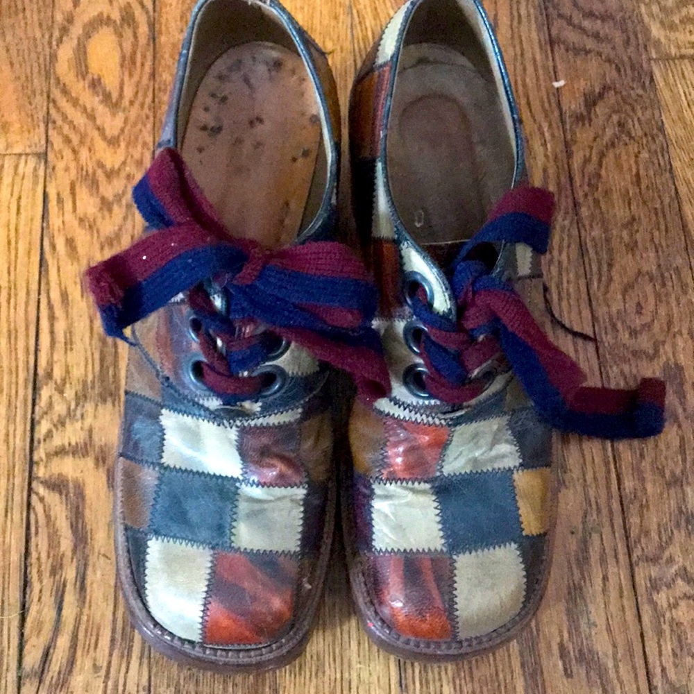 Vintage platform shoes